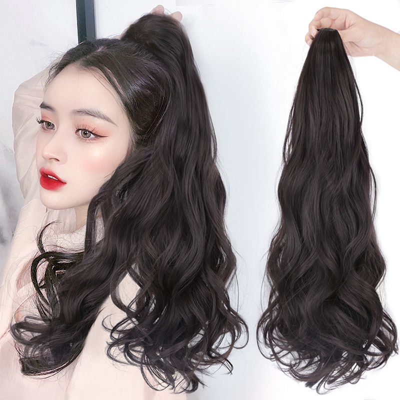  Rambut  Palsu Wanita Rambut  Panjang Pengerinting Rambut  