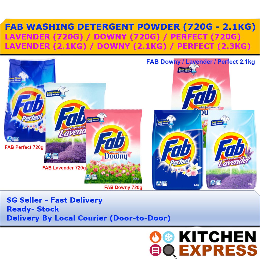 (2.3kg) FAB Lavender / Downy / Perfect Laundry Washing ...