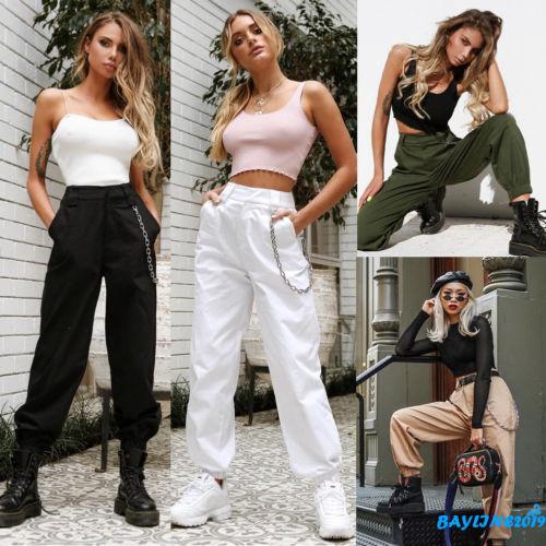 girl baggy cargo pants