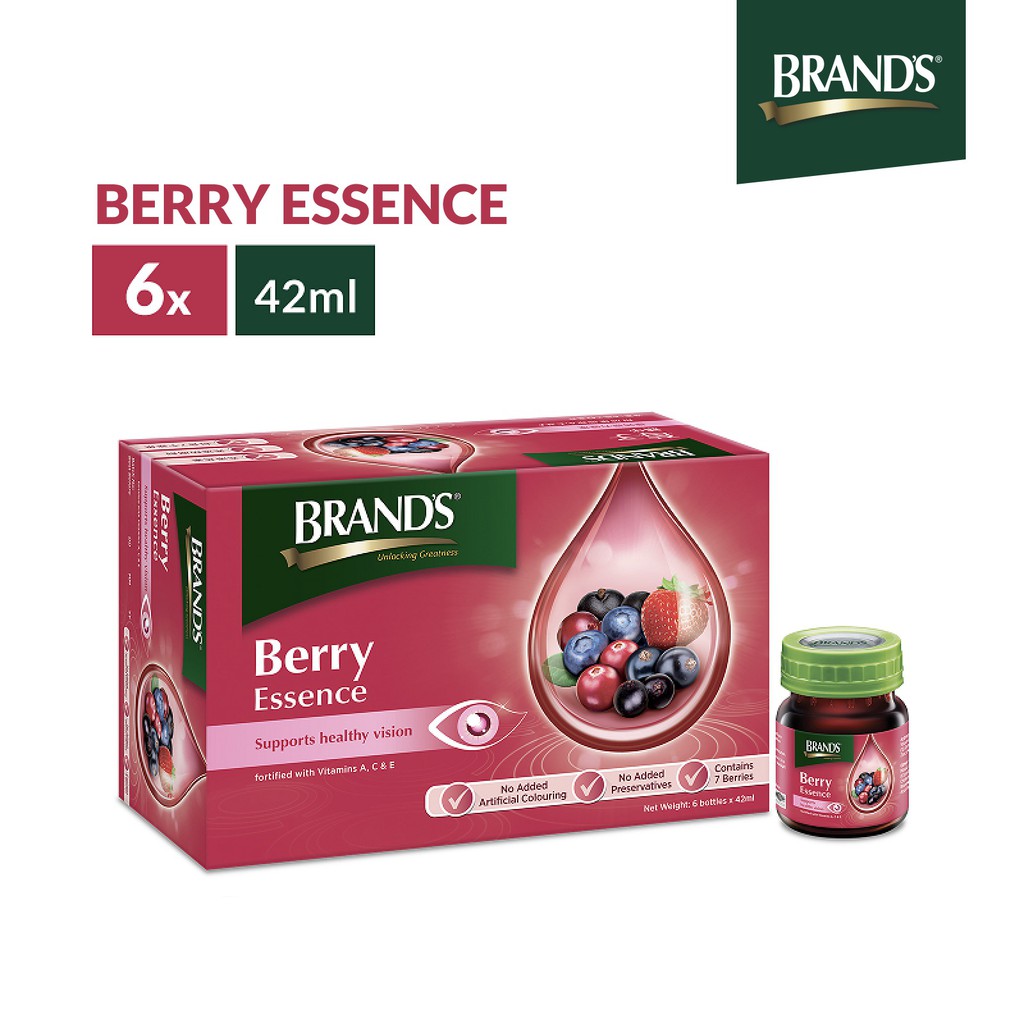 BRAND'S® Berry Essence 6 Bottles x 42ml Shopee Singapore