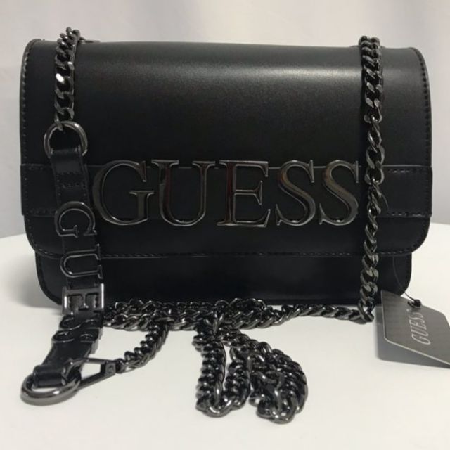 guess chain sling bag