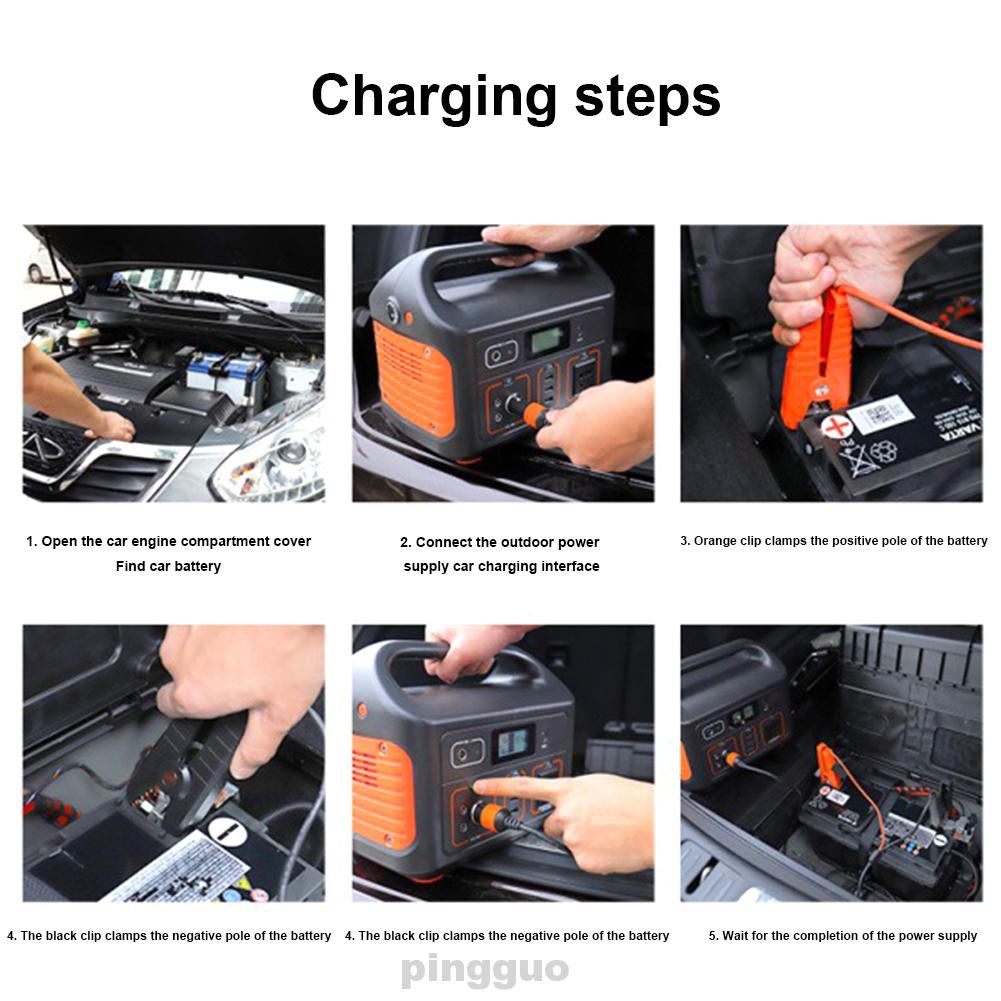 car battery charger positive negative