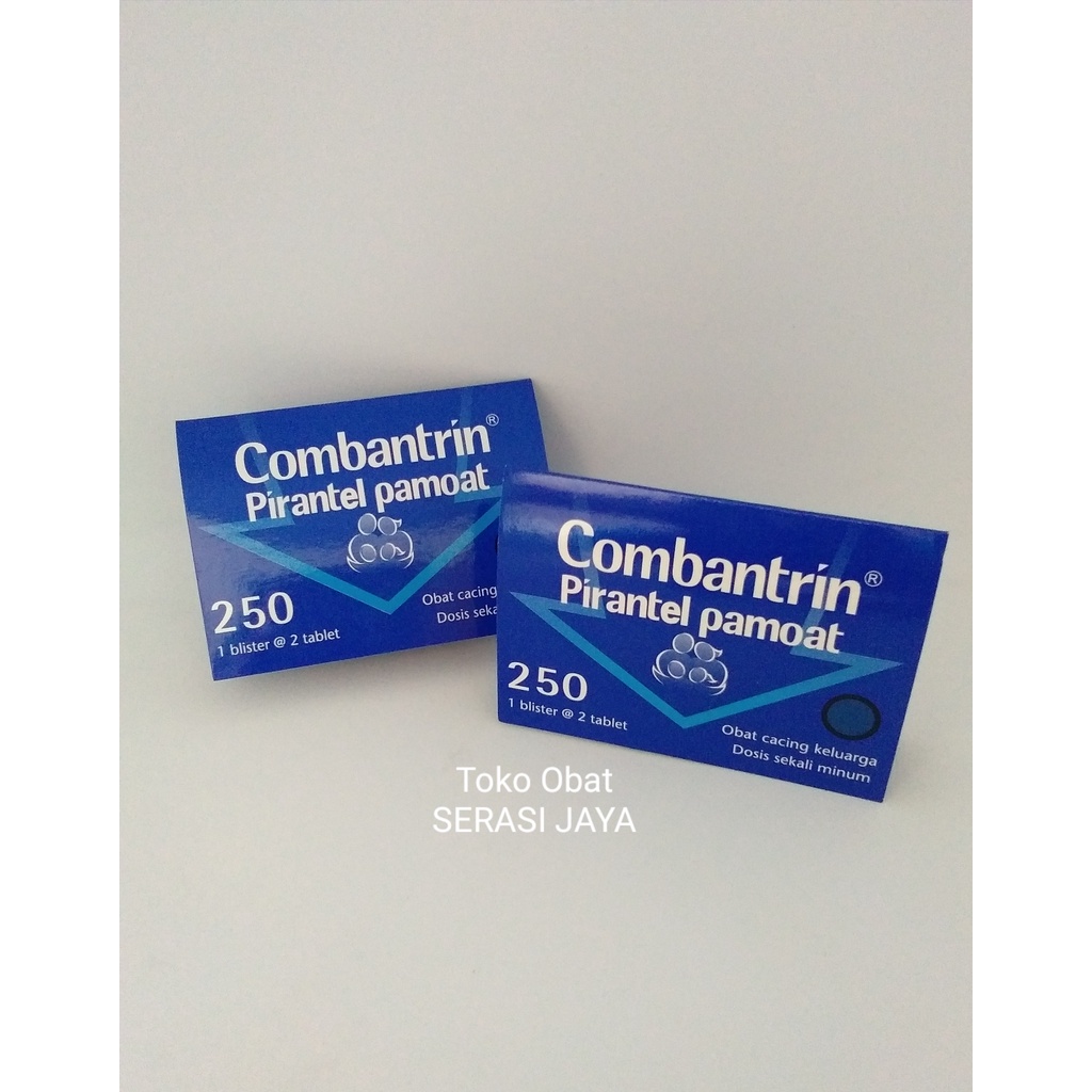 Combantrin 250mg Blister Treatment Worm Infection | Shopee Singapore