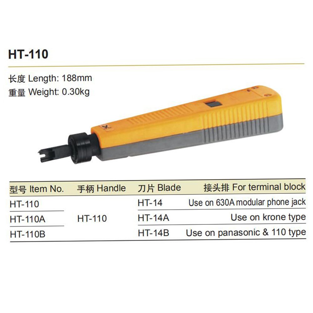impact and punch down tool cable srtipper HT-110 HT-315DR HT-3140 HT ...