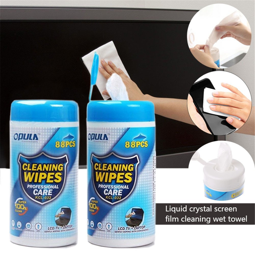 Screen Cleaning Cleaner Wet Tissues For Laptop Wipes TV iPad Telephone