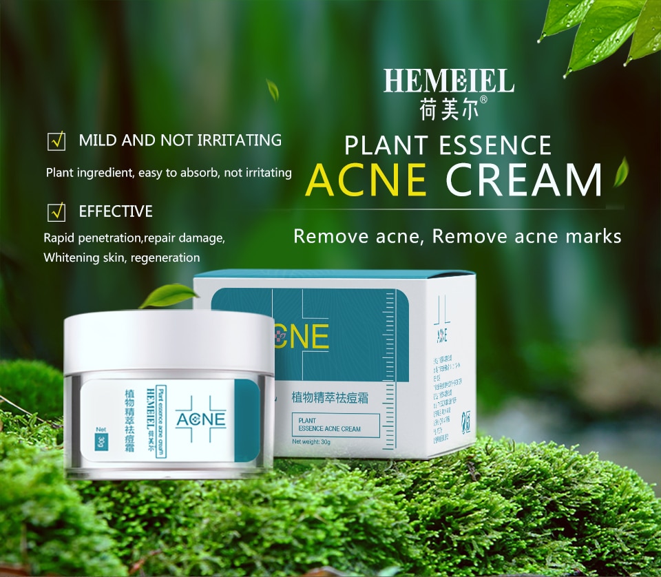 remove acne cream