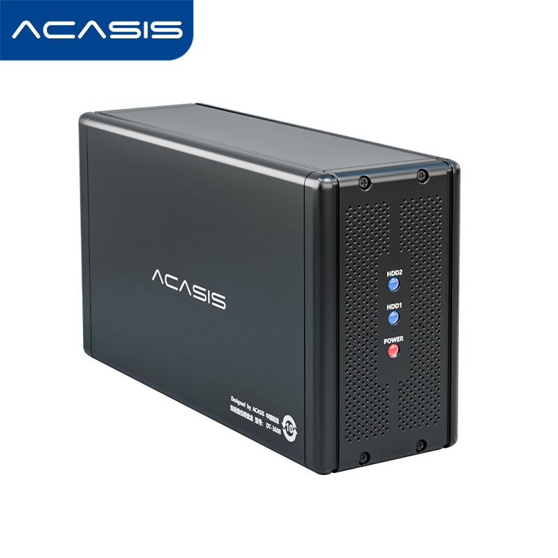 Acasis Disk Array Desktop 3.5inch Mobile Hard Disk Box RAID Array