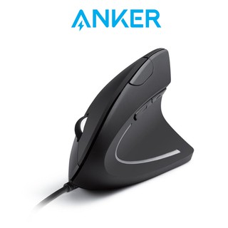 Anker Ergonomic Optical USB Wired Vertical Mouse With 1000/1600 DPI, 5 Buttons CE100
