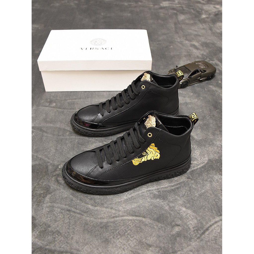 versace high tops black