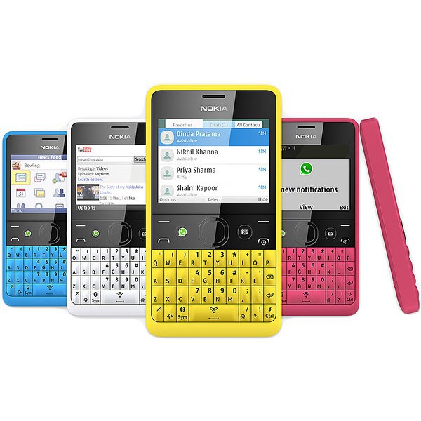 Nokia Asha 210 Dual Sim Mobile Phone Original Full Set Shopee Singapore