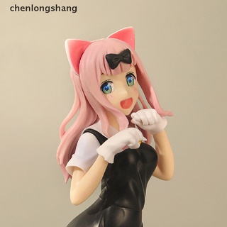 chenlongshang 22CM Japan Anime Love Is War Figure Shinomiya Kaguya Fujiwara Chika Model Toys EN #3