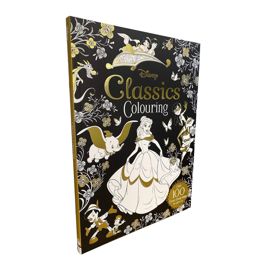 Disney Princess Classics Colouring Book Suitable Adult & Kids To ...