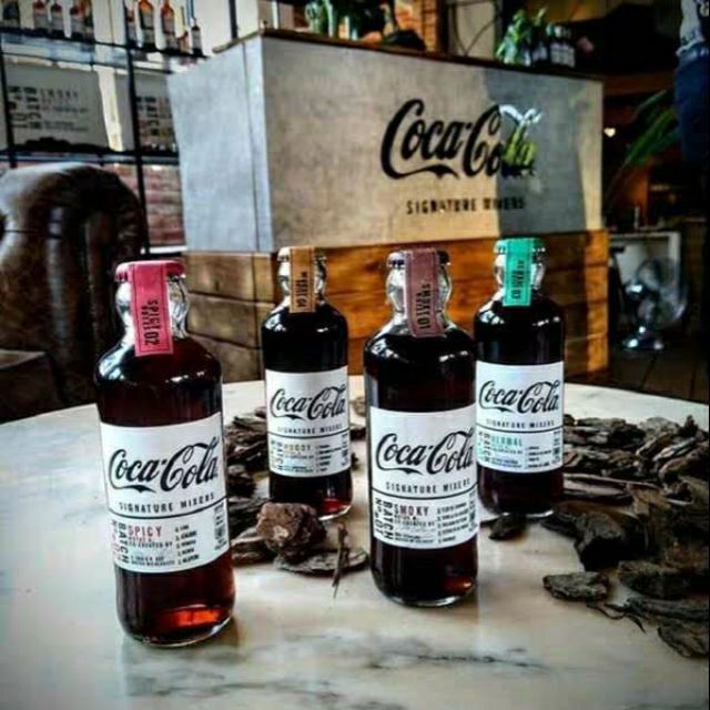 CocaCola Coke Signature Mixers Bottle Limited Edition 200ml Shopee