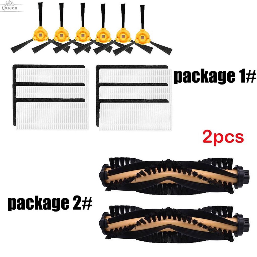 Details about   8pcs Side Brushes Set For Ecovacs Deebot N79S N79 Vacuum Cleaner Parts Replace 