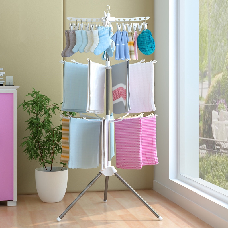 Cod Baby Drying Rack Floor To Ceiling Balcony Stainless Steel