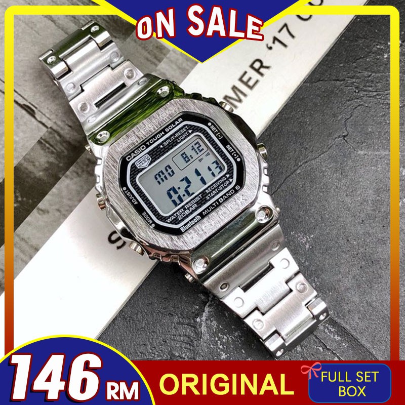 casio stainless steel digital watch