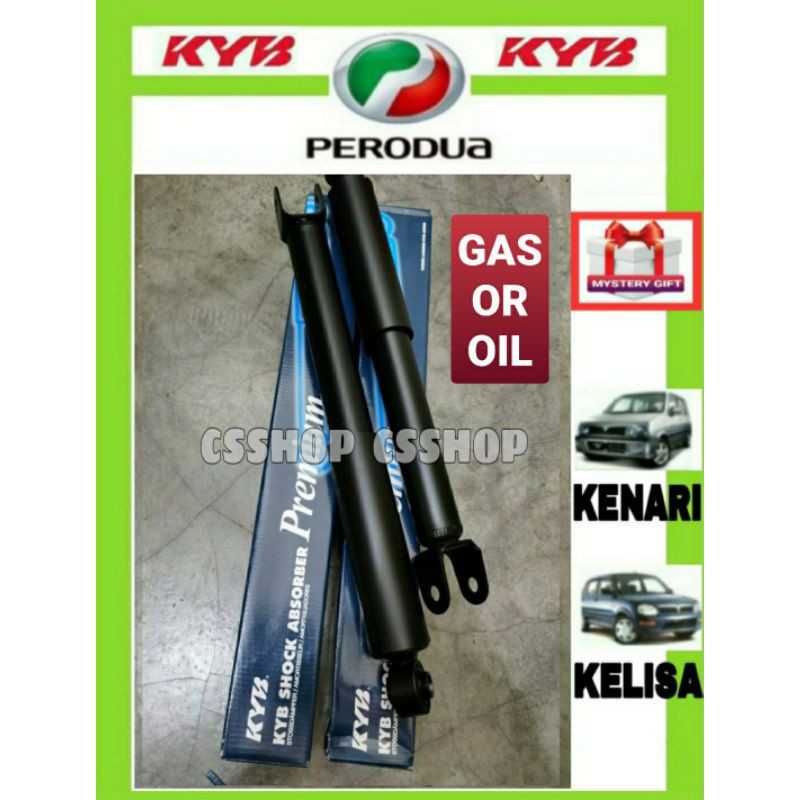 Shop Malaysia Kyb Perodua Kelisa Kenari Shock Absorber Rear Kyb Kayaba Original Suspension Perodua Car Shopee Singapore