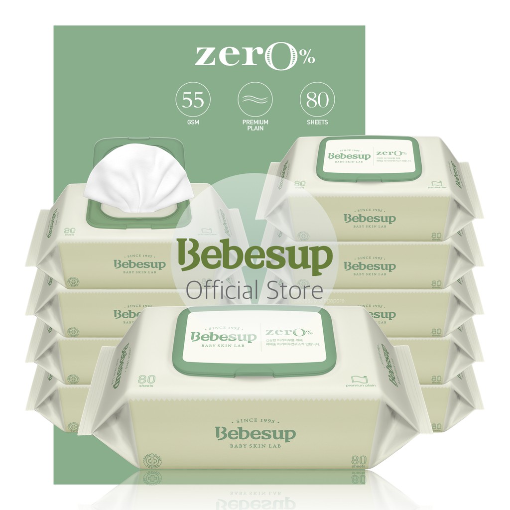 Bebesup Zero Baby Wipes (Wet Wipes 