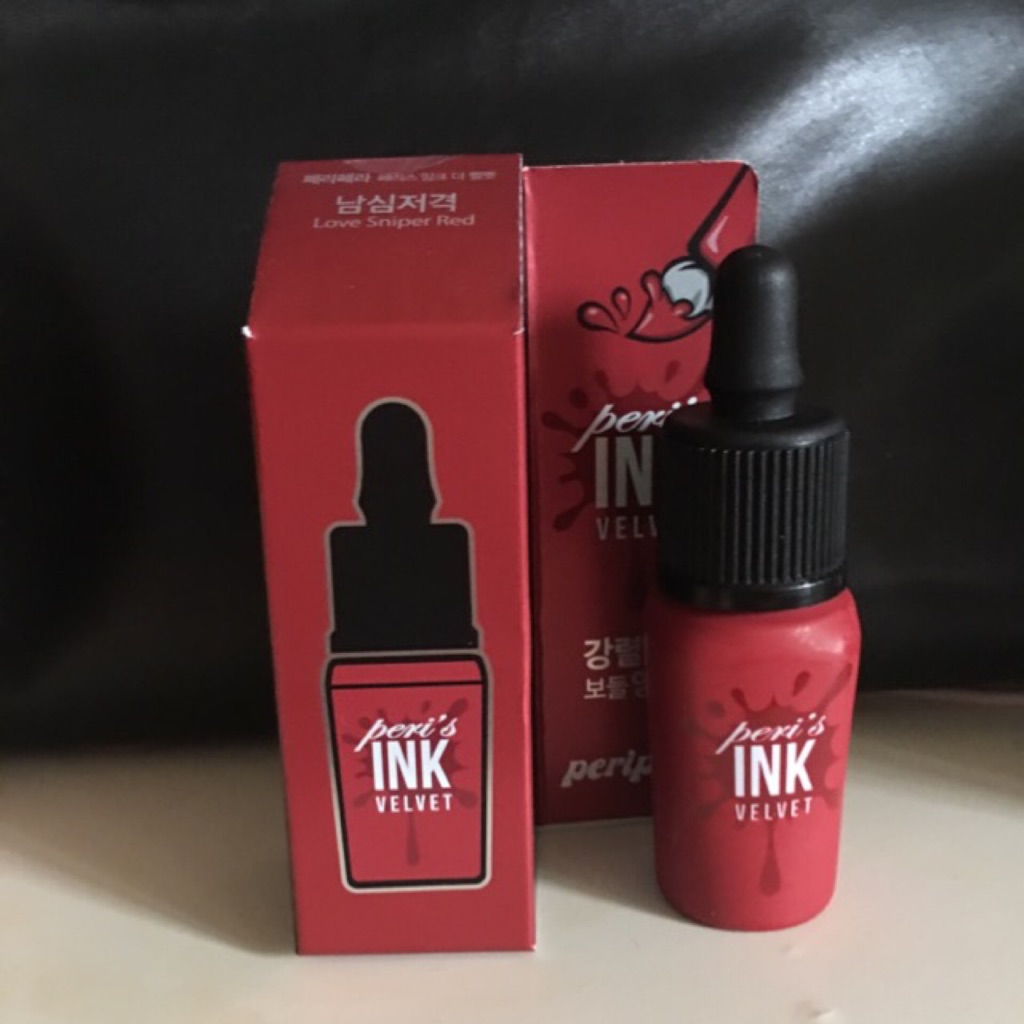 Peri Pera Ink Velvet In 9 Love Sniper Red Shopee Singapore