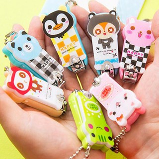 Image of Metal Plastic Cartoon Nail Clippers for Kids