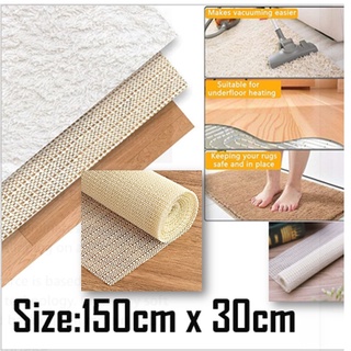 White Foam Rubber Anti-Slip Shelf Drawer Liner Placemat for Cabinets,Desks 