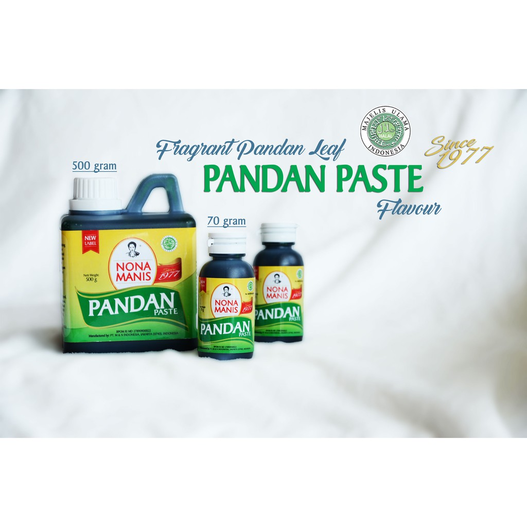 Pandan Flavour Paste (NONA MANIS) 70 gram [HALAL] Shopee Singapore