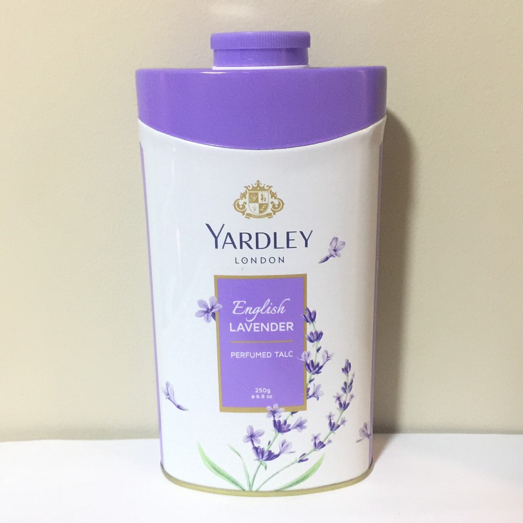Yardley London English Lavender Fragrance Perfumed Talc Talcum Powder 250Grams Shopee Singapore