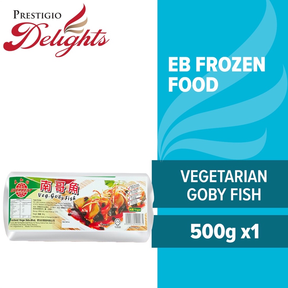 Everbest Vegetarian Goby Fish 500g Frozen By Prestigio Delights
