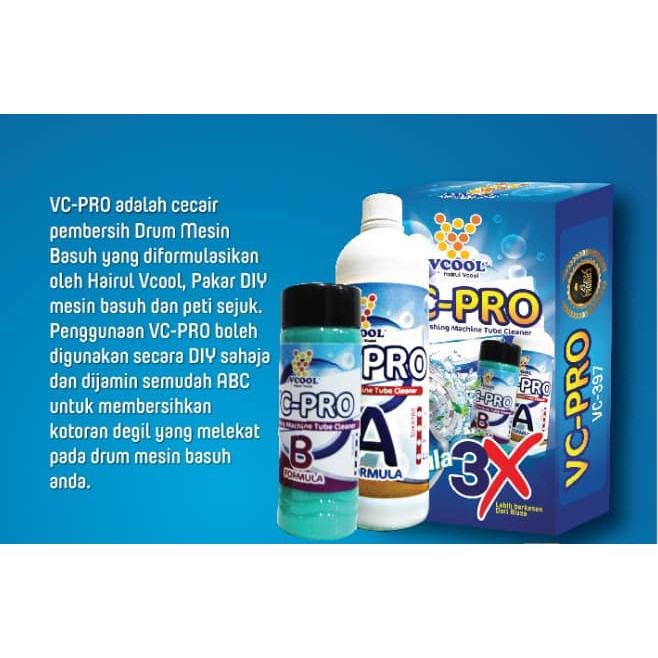 Malaysia] PACKAGING) VC PRO & 398 Tubes & air-condition Cleansing With Disposable VC-397 VC-398 | Shopee Singapore