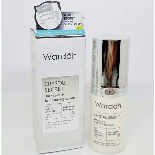 wardah crystal secret dark spot and brightening serum