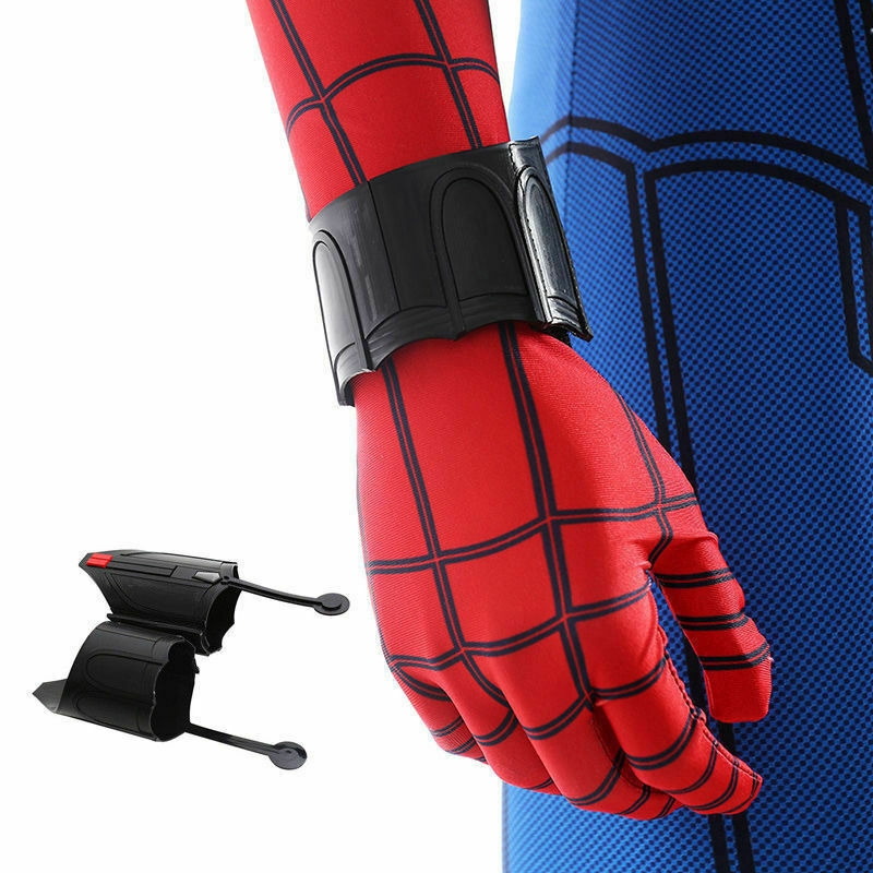Details about   Spiderman Homecoming Peter Web Shooter Cosplay Halloween Spider Guard Wrist A5J9 show original title 