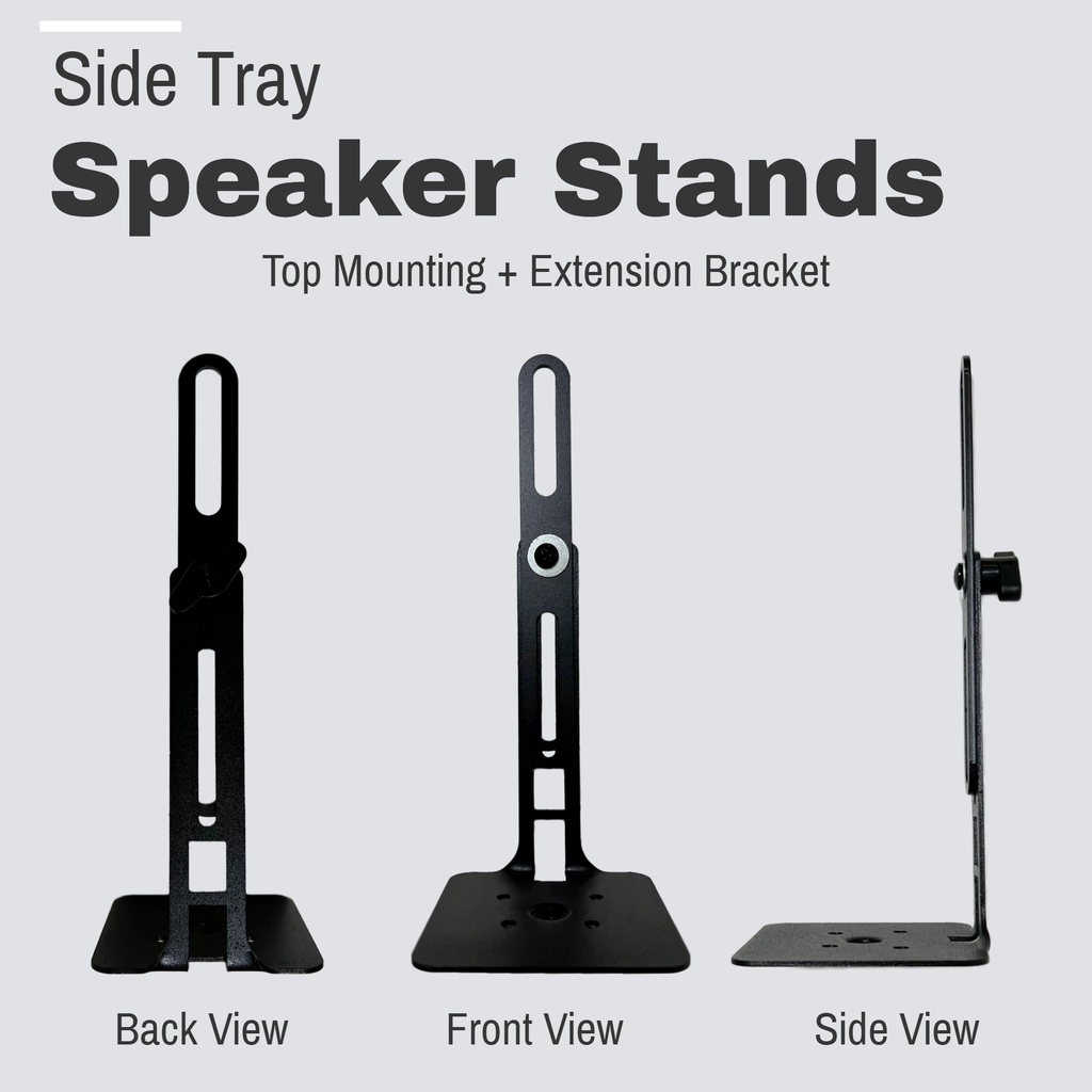 Speaker stand side bottom mount Speaker management pole Samsung Q950A