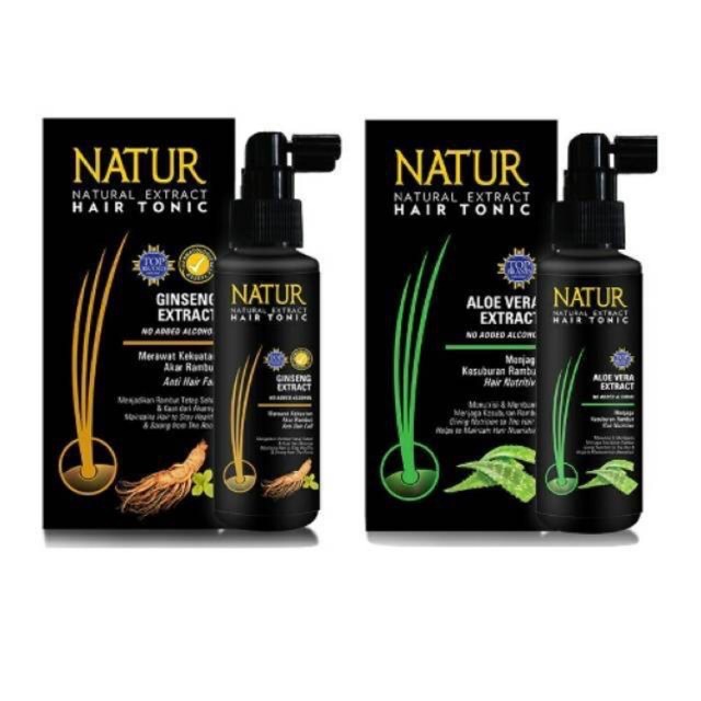 Promo Natur Hair Care 90ml Natural Hair Extract Tonic Shopee Singapore