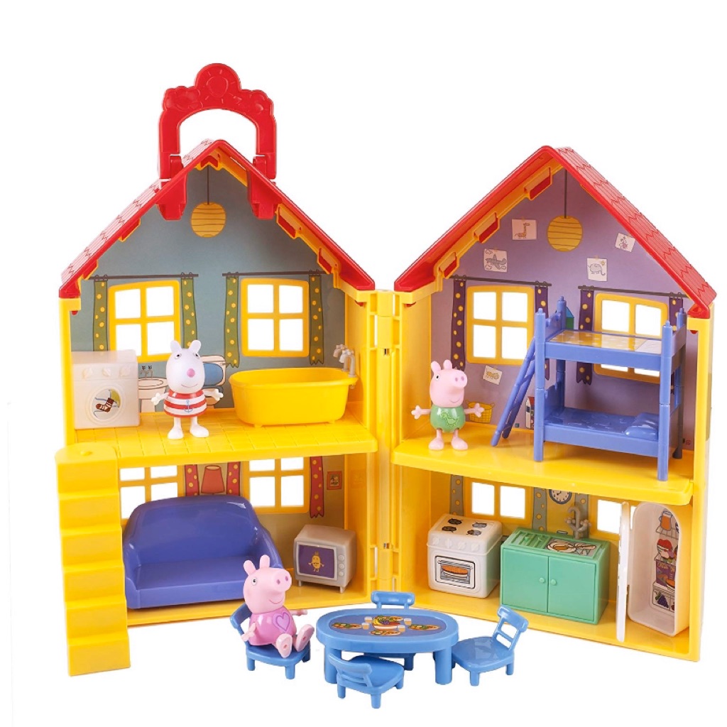 Peppa Pig Deluxe House Playset | Shopee 