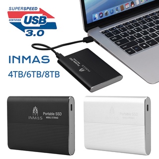 INMAS 8TB 2.5” High Speed SSD Internal 4TB/6TB/8TB Solid State Hard Drive For Laptop Hard Disk Desktop Accessories
