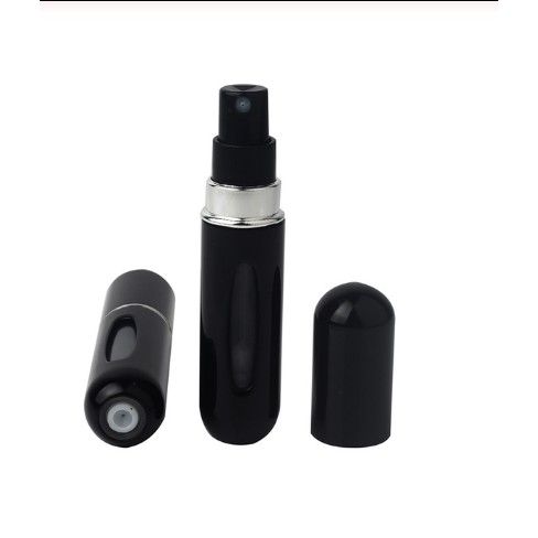 5ml Refillable Mini Perfume Spray Bottle Aluminum Spray Atomizer Portable Travel Cosmetic Container Perfume Bottle