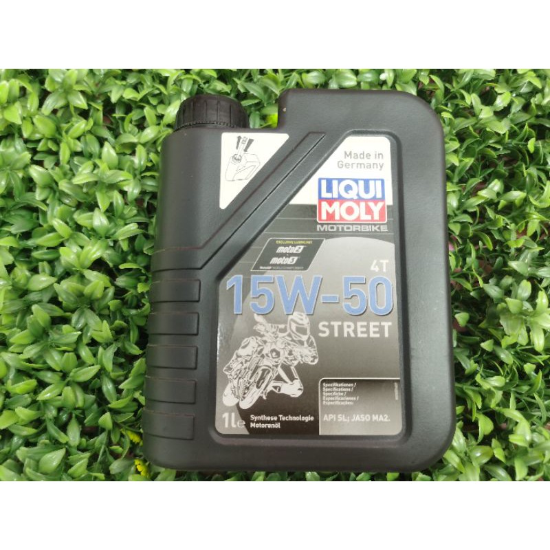 Shop Malaysia Liqui Moly Motorbike 4t 15w 50 Street 1 Liter Shopee Singapore