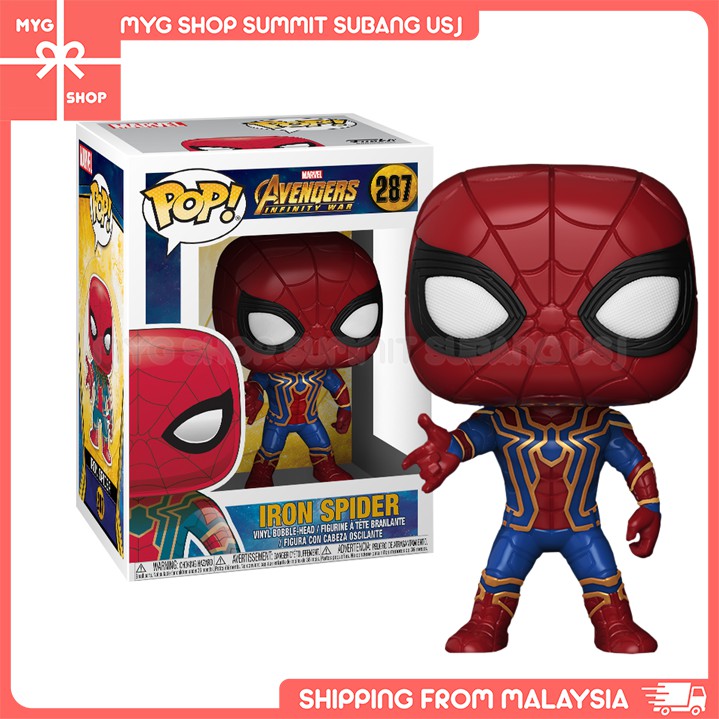 iron spider bobblehead