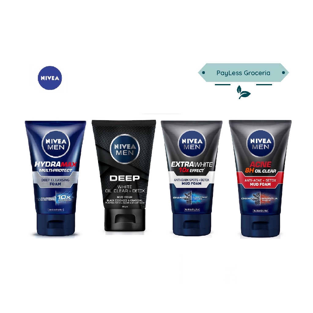 nivea deep face wash with charcoal