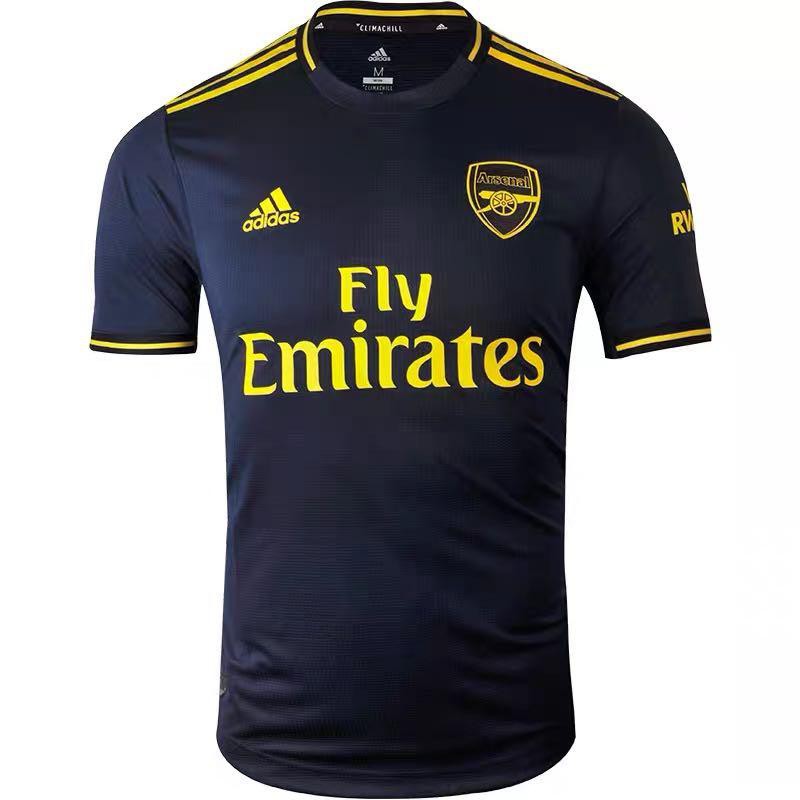 Arsenal Adult 2019/20 SS 3rd Shirt - Men Football Jersey (Black) | Shopee Singapore