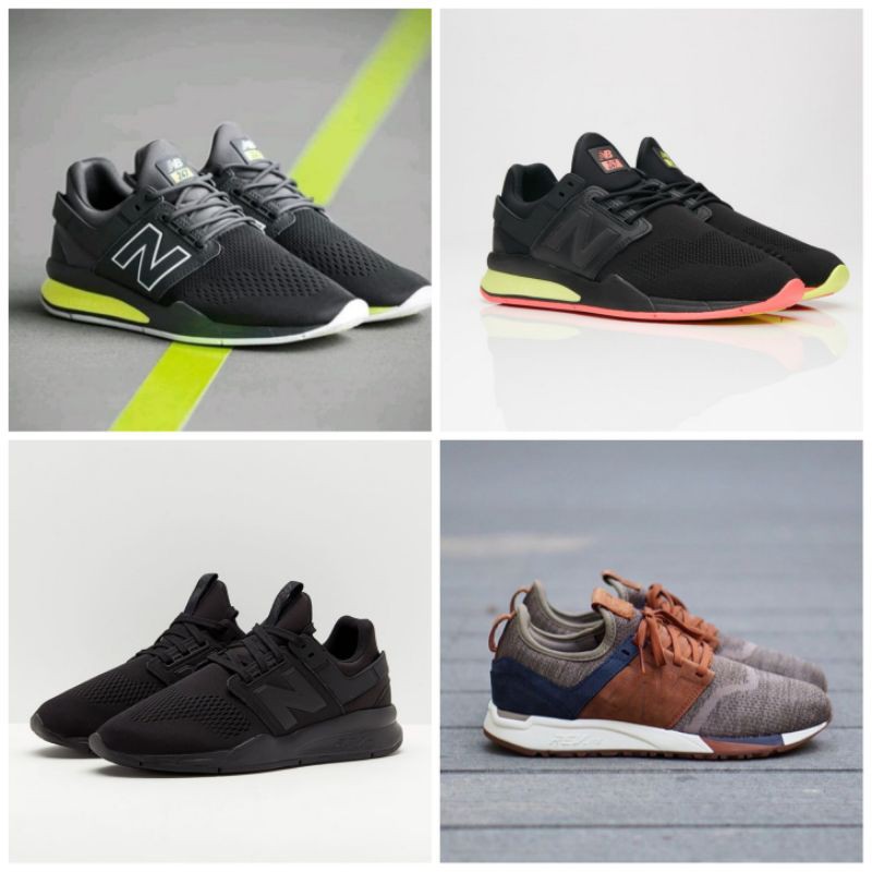 new balance 247 triple black