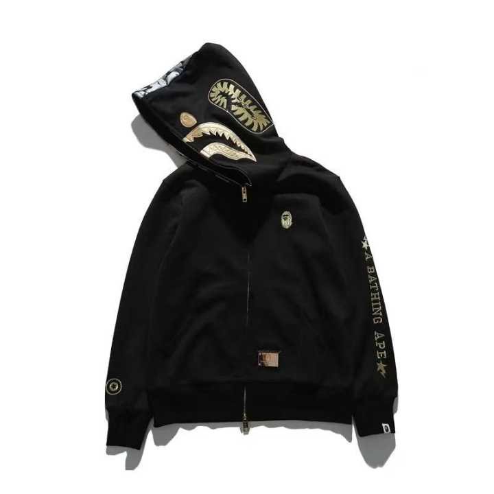 black gold hoodie