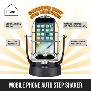 [LOCAL SELLER] Auto Step Shaker Rocker Clocker for Mobile Phone Tracker Automatic Fitness Watch