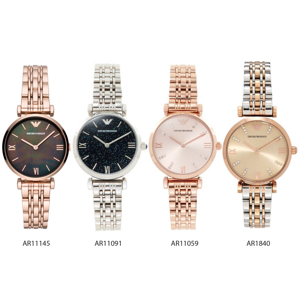 emporio armani women watches