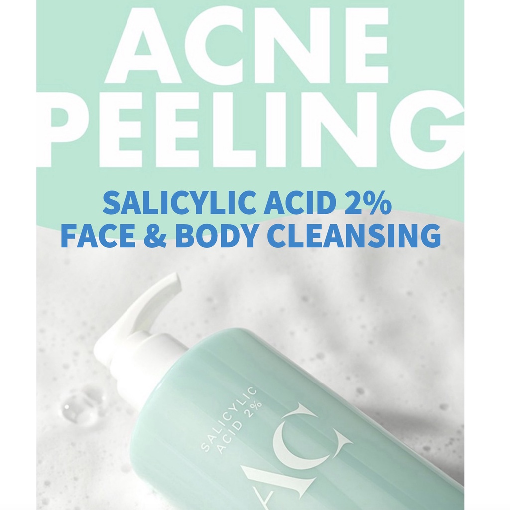 Happy Bath Salicylic Acid 2% ACNE Peeling Face & Body Trouble Remove ...