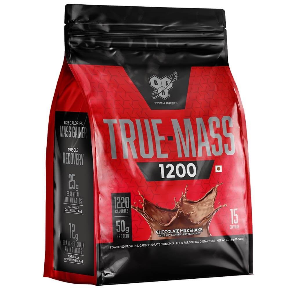 BSN True Mass Protein 10.38lbs Weight Gainer Build Muscle Susu Protin ...