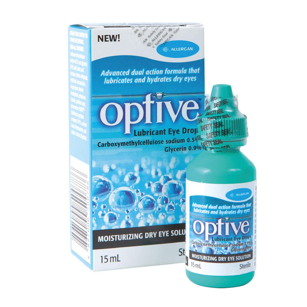 Optive Lubricant Eye Drops 15ml Shopee Singapore