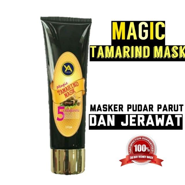 Magic Tamarind Mask Masker Pudar Parut Jerawat Jeragat Berkesan Shopee Singapore