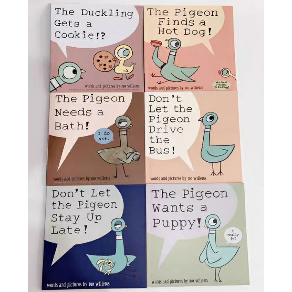 Don't let the Pigeon drive the bus series by Mo Willems | Shopee Singapore