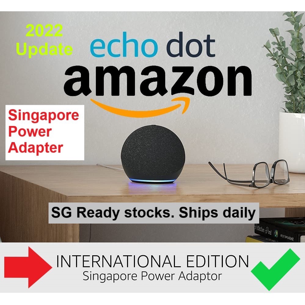 Allnew 2022 updated Amazon Echo Dot 4 Echo Dot with Clock Echo